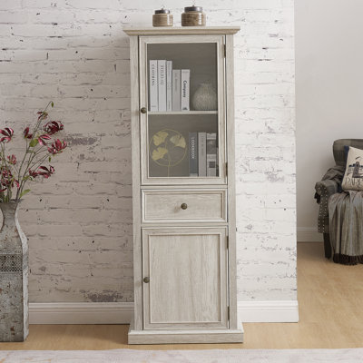 Tall Storage Cabinet, Freestanding Cabinet With Shelves, Sideboard Cabinet With Drawer For Living Room, Kitchen, Dining Room