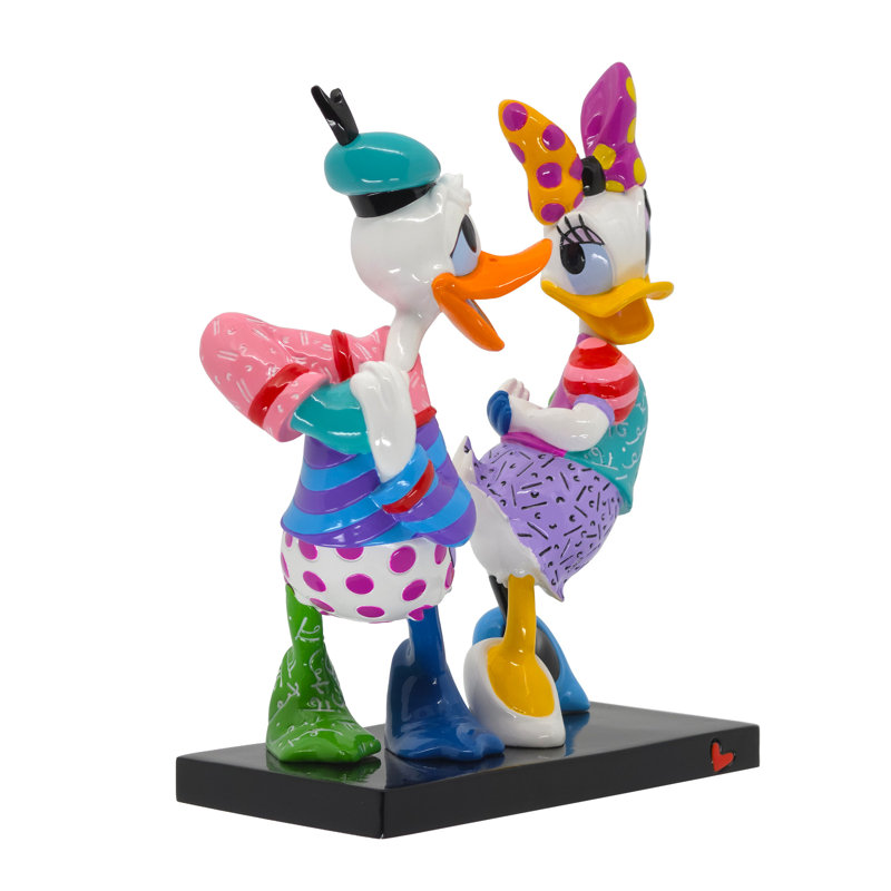 Figurine Enesco Disney BRITTO Daisy and Donald Duck in Love 7 pouces