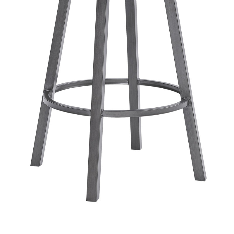 Tabouret de bar pivotant à hauteur de comptoir ou de bar Eniel, 42"