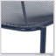 Les chaises empilables KINCAID au fini bleu marine mat, parfaites pour une utilisation intérieure et extérieure, alliant élégance et durabilité.