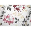 Panneau de rideau simple obscurcissant avec œillets Floral