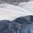 Stripe Comforter Set With Bed Sheets Blue/Grey-124094546