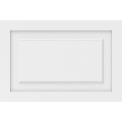 Panneau mural Harrison 3D en blanc
