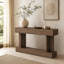 Console rétro de 63 pouces avec plateau supérieur rétro et tablette ouverte de style rustique rétro pour le vestibule et le vestibule-134384372