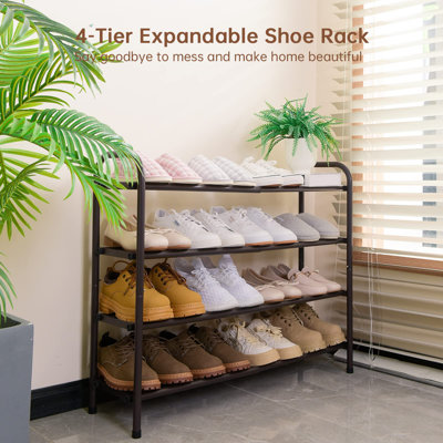 16 Pair Shoe Rack