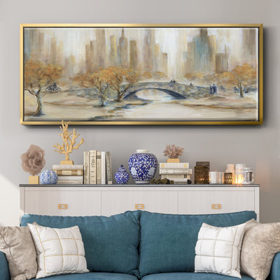 Central Park- Framed Canvas