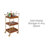 Baumstown Metal Bar Cart