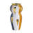 Curved Ceramic Vase with Abstract Multicoloured Finish-1891714391-1891714378