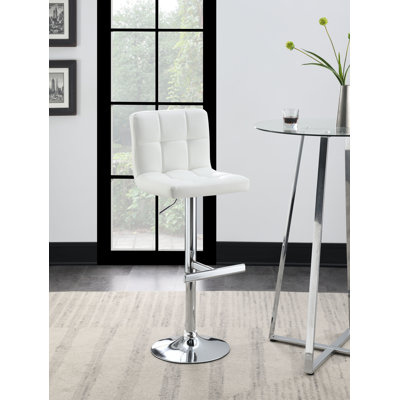 Tabouret de bar en cuir