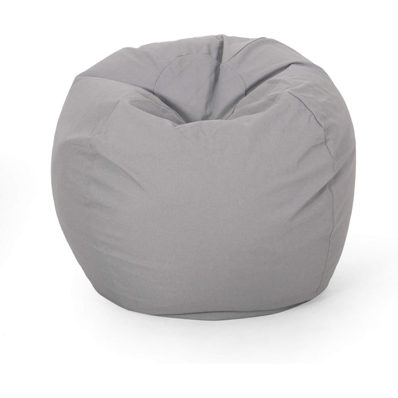 Fauteuil à billes gris clair (25 po x 34 po x 34 po), Gris clair