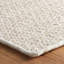 Honeycomb Natural Handwoven Wool Rug-792740849