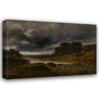 "A Torrent" par Georges Michel - Art mural sur toile tendue avec châssis