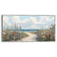 «Blooming Shoreline By Studio Arts», art mural encadré