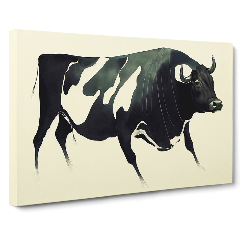 Sensational Cow - Wrapped Canvas, 40cm H x 60cm W x 3cm D