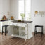 Ensemble d'îlot de cuisine 47,75 po Kaidy