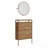 Wall-Mounted Shoe Storage Cabinet With Mirror