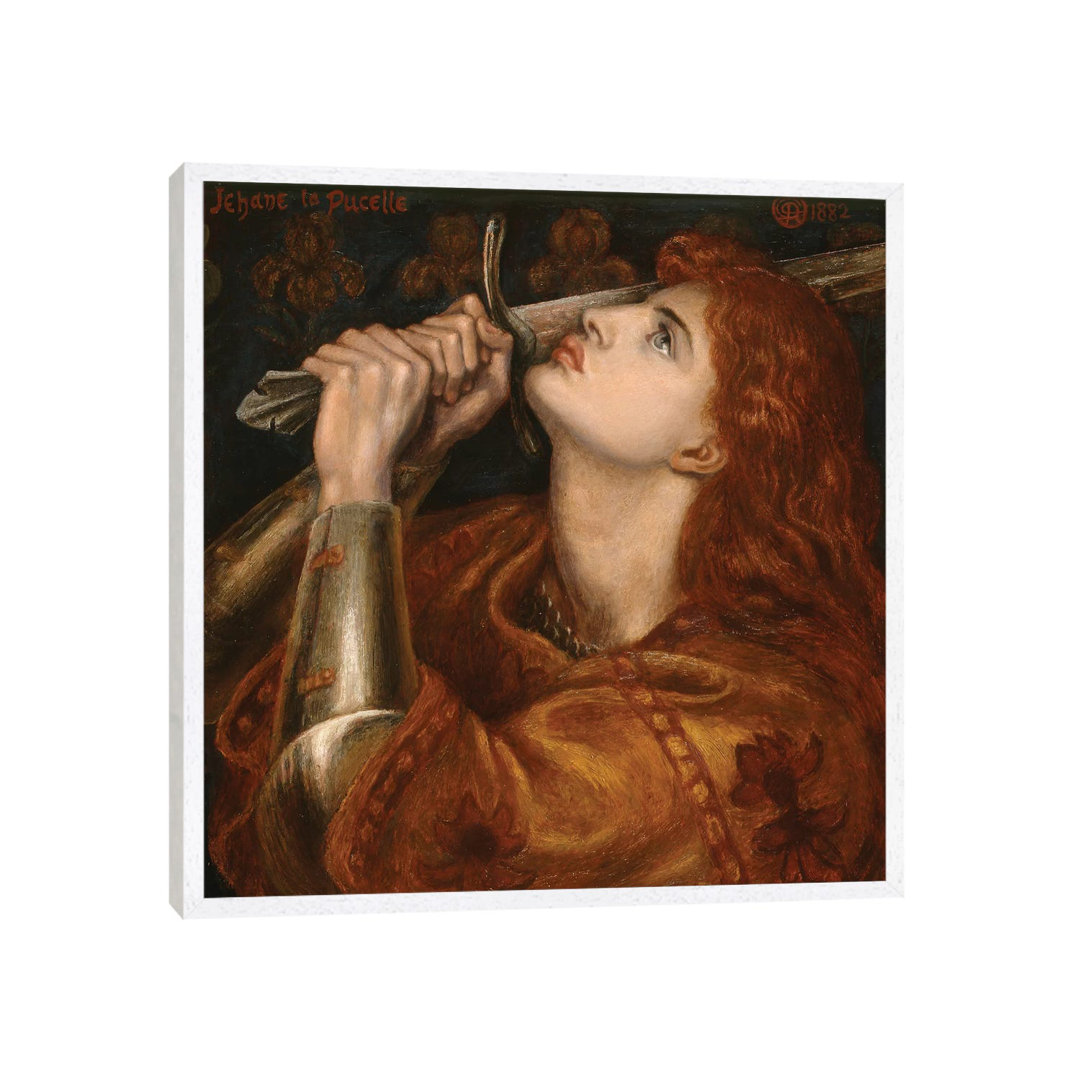 Joan Of Arc, 1882 by Dante Gabriel Charles Rossetti - Painting on Canvas