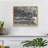 Found Textures X -Framed Print - Restickable