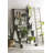 3‑Piece Round Stoneware Planters with Geometric Patterns