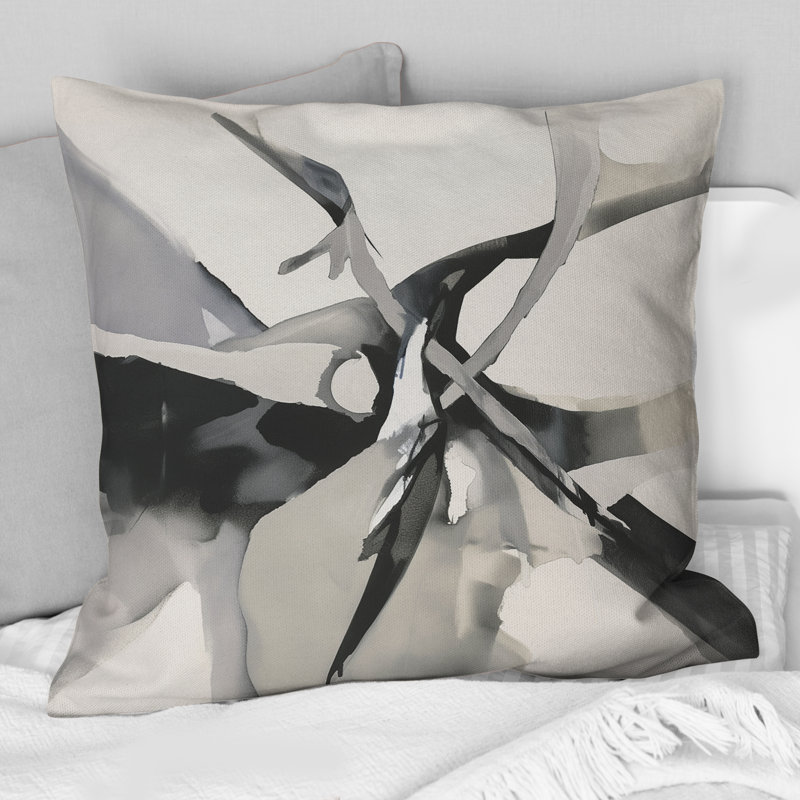 Coussin abstrait Abstract Neutral VII - Abstract Shapes