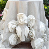 Lino Handmade Floral Tablecloth