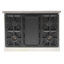 KUCHT Professional 36 in. Propane Gas Range with Sealed Burners in Stainless Steel with Royal Blue Knobs -87890315-87890316