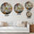 Symmetrical Fractal Flower - Modern wall clock-57905790-118658316