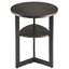 Grande table de bout avec tablette de rangement 24 po Alandus-75186872