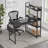 Orrum L-Shaped Metal Base Computer Desk-984583522-984583533