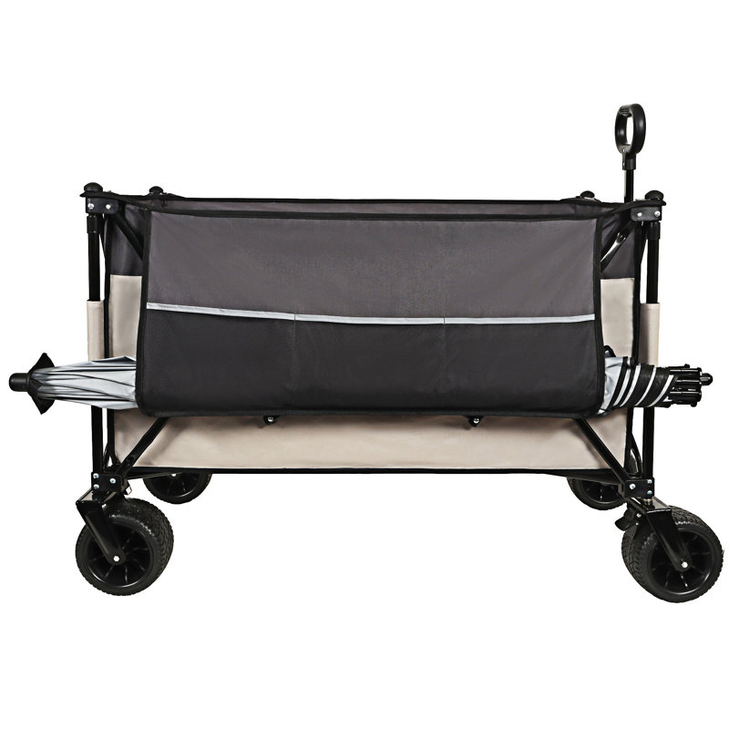 Extra Large Folding Wagon Cart With Wheels