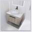 30 " Modern Design Float Bathroom Vanity With Ceramic Basin Set,  Wall Mounted White Oak Vanity  With Soft Close Door,KD-Packing,KD-Packing,2 Pieces Parcel(TOP-BAB400MOWH)