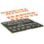 June Tailor 17" x 23" Grid - Rotary Cutting Mat, Yard, Blue