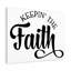 Keepin the Faith 1 Piece Wrapped Canvas Wall Art-545817874