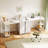 Nilajah Writing Desk with 4-Tier Fabric Drawers-1858924459