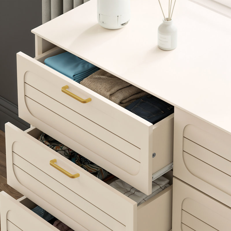 Harrington Curtis 6 Drawer Chest, Natural