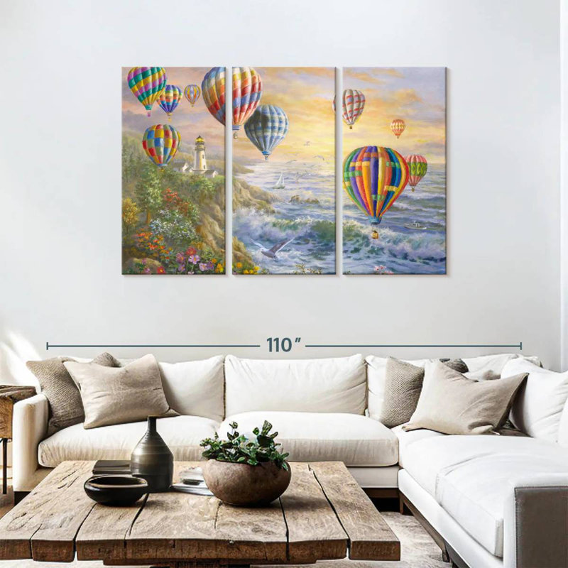 Mehar The Summer Glow, 48" H x 74" W