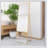 Wall-Mounted Alloy Frame Full Length Mirror