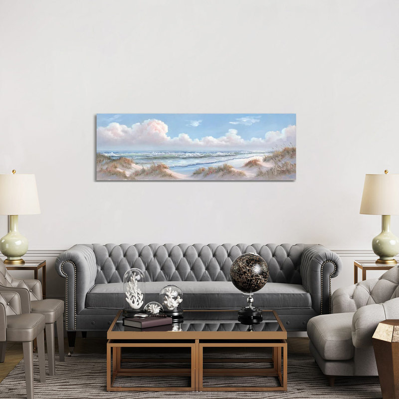 Paysage marin I, H 20 po x l 60 po x P 1,5 po