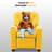 Crooms Kids Recliner Chair with Cup Holder-1611095894