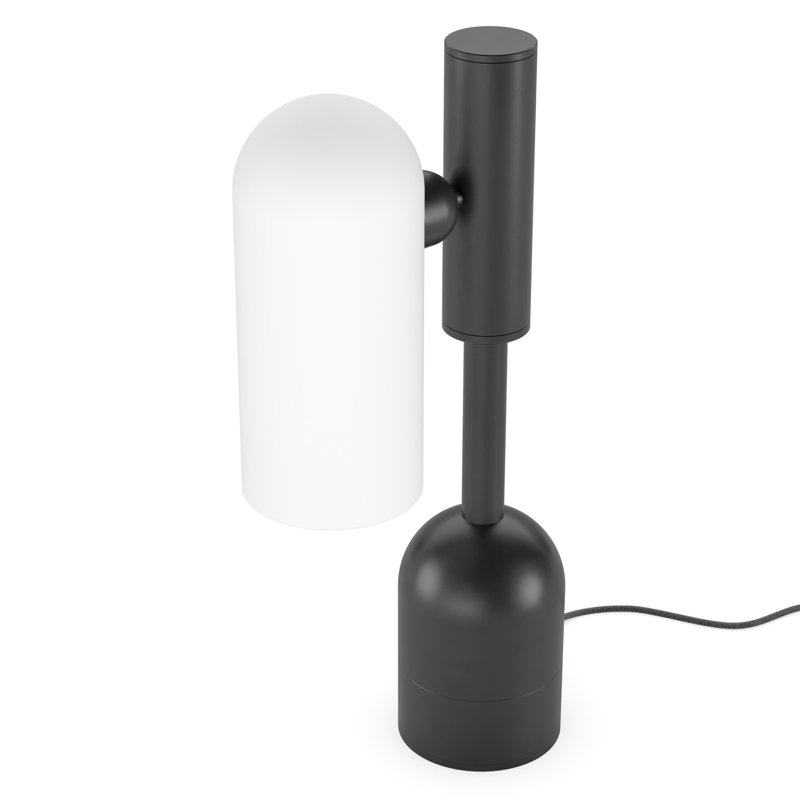 Odyssey Table Lamp, Black Gunmetal