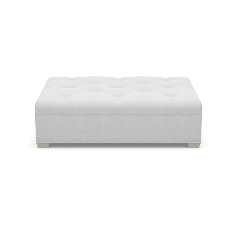 Tufted Ottoman, 8938-82, Sandstone