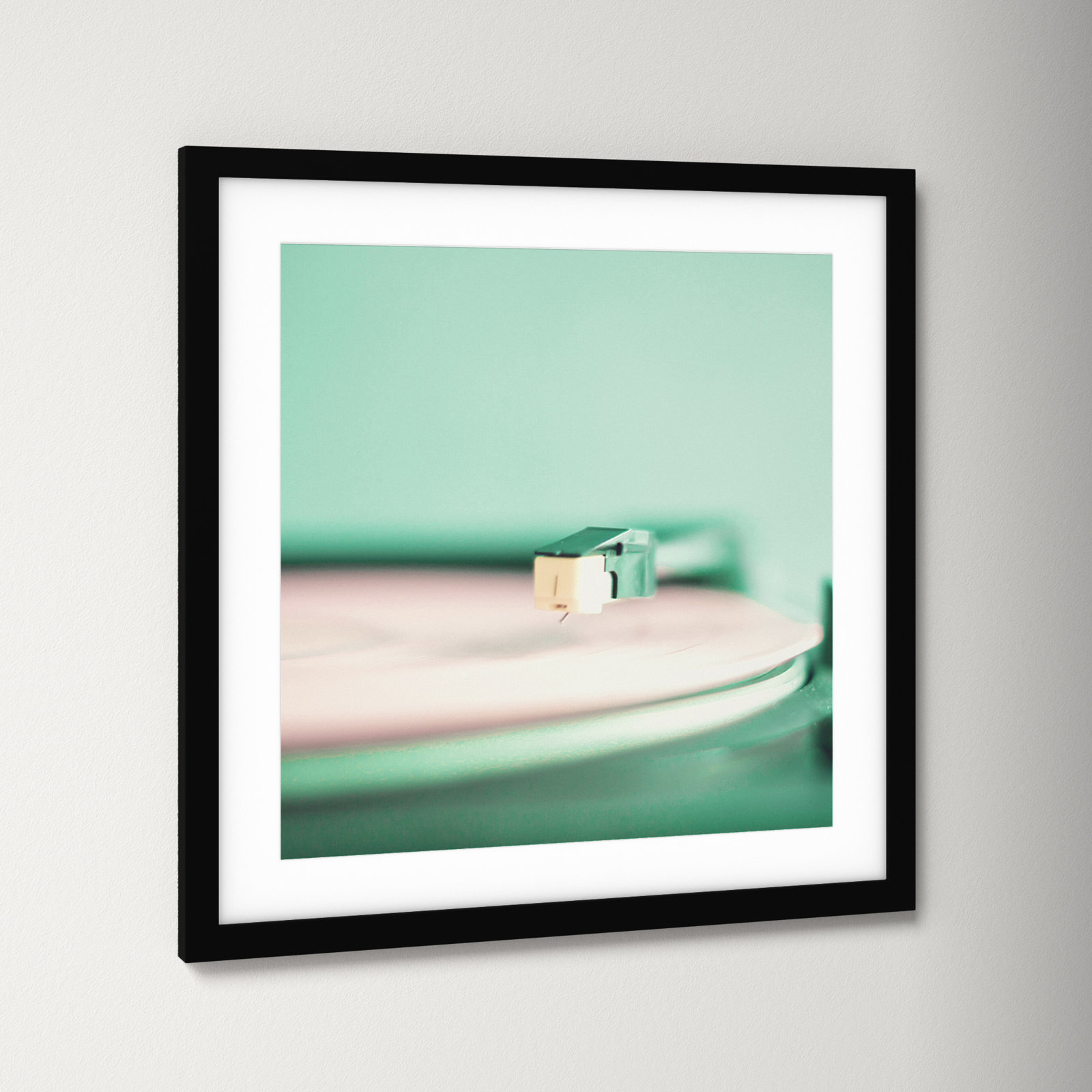 Analogue by Caroline Mint, Black, 20.25" H x 20.25" W x 0.88" D