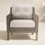 Chaise de patio avec coussins Sunbrella Kells