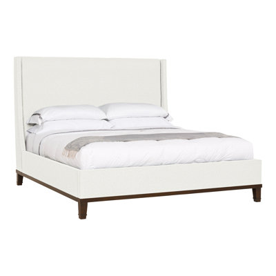 Michael Weiss Upholstered Wingback Bed