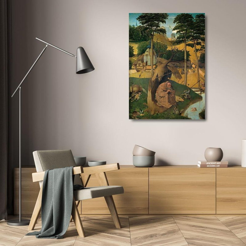 Lark Manor™ Bosch, Hieronymus Gallery Wrapped Canvas Art Titled: The Temptation of St Anthony, 24" H x 18" W