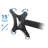 Articulating Arm Mount Bracket for 12" - 24" LCD LED Flat Screen Monitor Displays