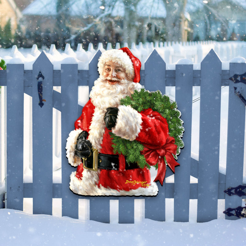 Couronne en bois Tidaholm Santa