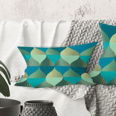 Coussin Luxury Luxury Retro Drops I - Mid-Century