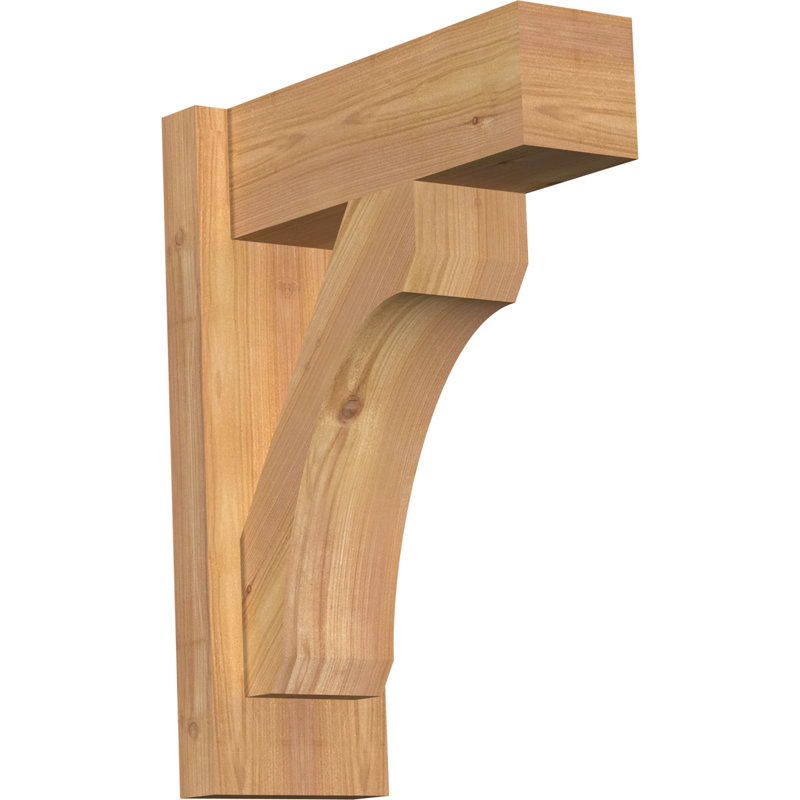 Legacy Block Perspector, P 14 po x H 18 po, Cèdre rouge de l'Ouest de 6 po (sciage brut)