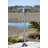 Fire Sense Natural Gas Patio Heater 45,000 BTU with Electric Ignition System CSA Approved - Stainless Steel